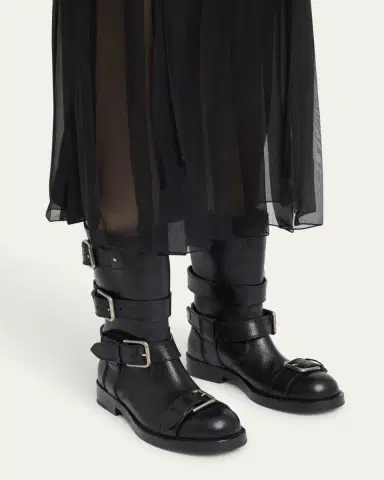 Dolce & Gabbana Leather Buckle Ankle Boots | Thumbnail 7 Dolce & Gabbana Leather Buckle Ankle Boots | Thumbnail 7