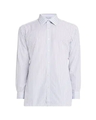 Charvet Men's Cotton Multi-Stripe Sport Shirt | Thumbnail 1 Charvet Men's Cotton Multi-Stripe Sport Shirt | Thumbnail 1