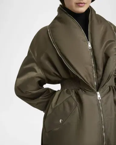 Givenchy Dual-Zipper Shawl Collar Bomber Jacket | Thumbnail 4 Givenchy Dual-Zipper Shawl Collar Bomber Jacket | Thumbnail 4