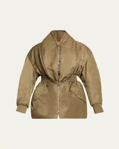 Givenchy Dual-Zipper Shawl Collar Bomber Jacket | Thumbnail 5 Givenchy Dual-Zipper Shawl Collar Bomber Jacket | Thumbnail 5