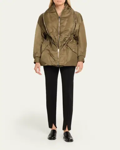 Givenchy Dual-Zipper Shawl Collar Bomber Jacket | Thumbnail 6 Givenchy Dual-Zipper Shawl Collar Bomber Jacket | Thumbnail 6
