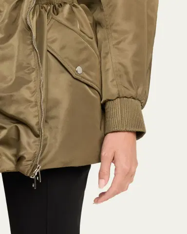 Givenchy Dual-Zipper Shawl Collar Bomber Jacket | Thumbnail 9 Givenchy Dual-Zipper Shawl Collar Bomber Jacket | Thumbnail 9