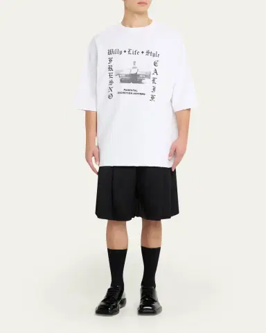 Willy Chavarria Men's Willy Life Style Northsider T-Shirt | Thumbnail 4 Willy Chavarria Men's Willy Life Style Northsider T-Shirt | Thumbnail 4
