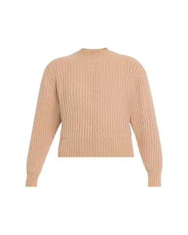 Loro Piana Cashmere Rib Crewneck Sweater | Thumbnail 1 Loro Piana Cashmere Rib Crewneck Sweater | Thumbnail 1
