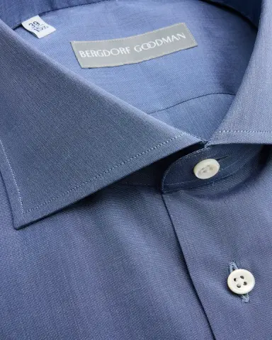 Bergdorf Goodman Men's Cotton Spread Collar Dress Shirt | Thumbnail 2 Bergdorf Goodman Men's Cotton Spread Collar Dress Shirt | Thumbnail 2