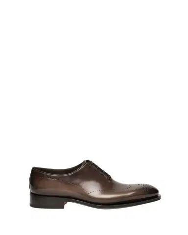 Santoni Men's Kaj Brogue Leather Oxfords | Thumbnail 1 Santoni Men's Kaj Brogue Leather Oxfords | Thumbnail 1