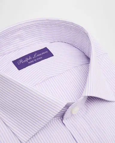 Ralph Lauren Purple Label Mini-Bengal-Stripe Shirt | Thumbnail 2 Ralph Lauren Purple Label Mini-Bengal-Stripe Shirt | Thumbnail 2