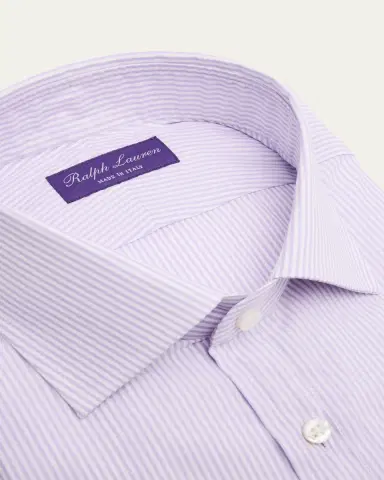 Ralph Lauren Purple Label Mini-Bengal-Stripe Shirt | Thumbnail 3 Ralph Lauren Purple Label Mini-Bengal-Stripe Shirt | Thumbnail 3