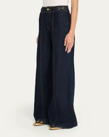 Ulla Johnson The Delphine High-Rise Jeans | Thumbnail 4 Ulla Johnson The Delphine High-Rise Jeans | Thumbnail 4