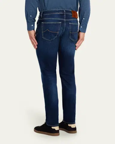 Jacob Cohen Men's Slim Fit Bard Medium-Wash Skinny Jeans | Thumbnail 3 Jacob Cohen Men's Slim Fit Bard Medium-Wash Skinny Jeans | Thumbnail 3