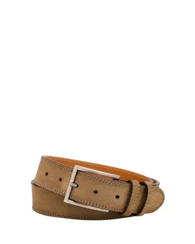 Magnanni Men's Eastwood Textured Suede Leather Belt | Thumbnail 1 Magnanni Men's Eastwood Textured Suede Leather Belt | Thumbnail 1