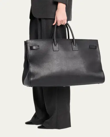 Saint Laurent Men's Sac de Jour Supple Leather Tote Bag | Thumbnail 2 Saint Laurent Men's Sac de Jour Supple Leather Tote Bag | Thumbnail 2
