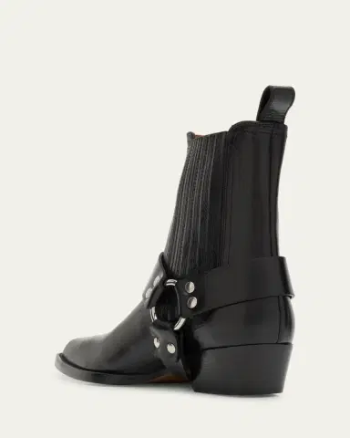 Paris Texas Helena Leather Moto Ankle Boots | Thumbnail 4 Paris Texas Helena Leather Moto Ankle Boots | Thumbnail 4