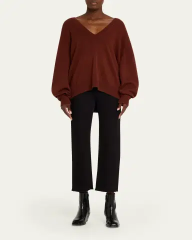 Nili Lotan V-Neck Cashmere Sweater | Thumbnail 2 Nili Lotan V-Neck Cashmere Sweater | Thumbnail 2