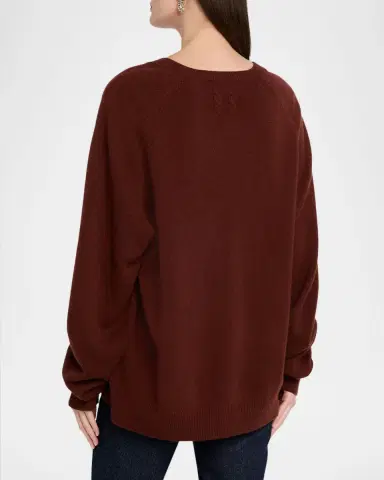 Nili Lotan V-Neck Cashmere Sweater | Thumbnail 12 Nili Lotan V-Neck Cashmere Sweater | Thumbnail 12