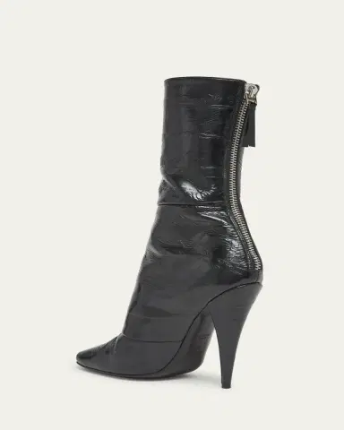 Givenchy Crinkle Leather Ankle Boots | Thumbnail 4 Givenchy Crinkle Leather Ankle Boots | Thumbnail 4