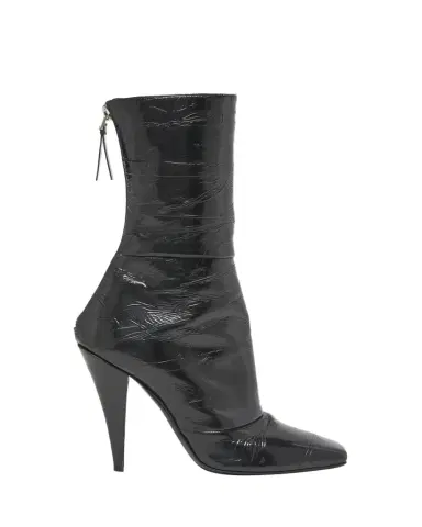 Givenchy Crinkle Leather Ankle Boots | Thumbnail 1 Givenchy Crinkle Leather Ankle Boots | Thumbnail 1