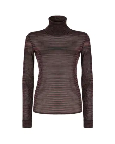Missoni Turtleneck Striped Sweater | Thumbnail 1 Missoni Turtleneck Striped Sweater | Thumbnail 1