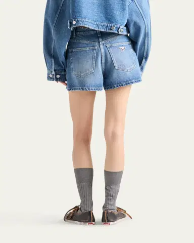 Prada Denim Jean Shorts | Thumbnail 3 Prada Denim Jean Shorts | Thumbnail 3