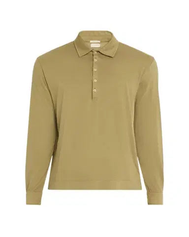 Massimo Alba Men's Cotton-Cashmere Polo Shirt | Thumbnail 1 Massimo Alba Men's Cotton-Cashmere Polo Shirt | Thumbnail 1