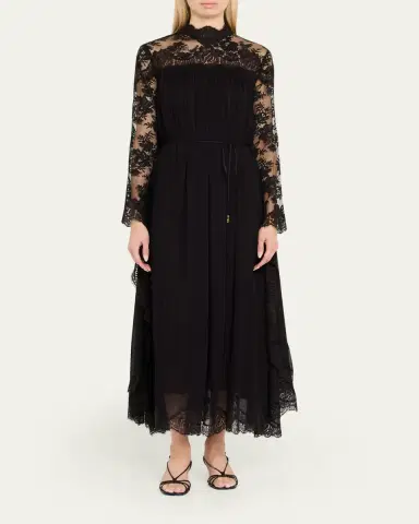 Zimmermann Lace Bat-Wing Maxi Dress | Thumbnail 2 Zimmermann Lace Bat-Wing Maxi Dress | Thumbnail 2