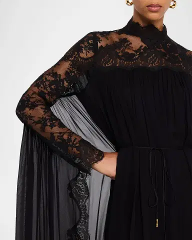 Zimmermann Lace Bat-Wing Maxi Dress | Thumbnail 9 Zimmermann Lace Bat-Wing Maxi Dress | Thumbnail 9