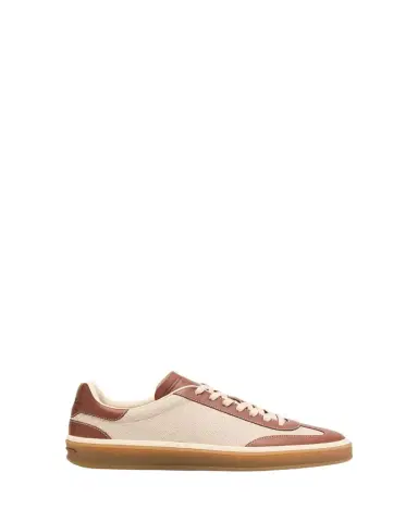 Loro Piana Tennis Walk Canvas and Leather Sneakers | Thumbnail 1 Loro Piana Tennis Walk Canvas and Leather Sneakers | Thumbnail 1