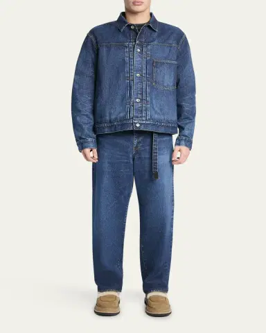 SACAI Men's BEYONDEXX Cotton Denim Jeans | Thumbnail 4 SACAI Men's BEYONDEXX Cotton Denim Jeans | Thumbnail 4