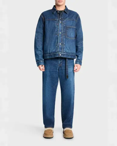 SACAI Men's BEYONDEXX Cotton Denim Jeans | Thumbnail 6 SACAI Men's BEYONDEXX Cotton Denim Jeans | Thumbnail 6