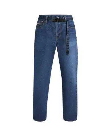 SACAI Men's BEYONDEXX Cotton Denim Jeans | Thumbnail 1 SACAI Men's BEYONDEXX Cotton Denim Jeans | Thumbnail 1