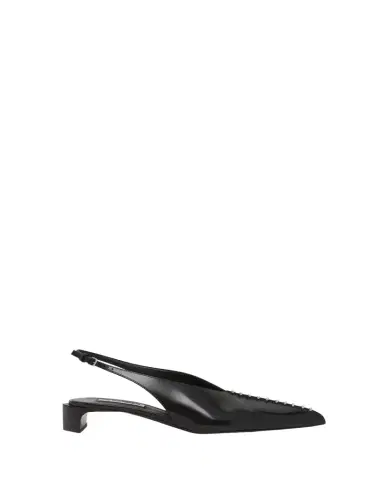 Jil Sander Leather Slingback Pumps | Thumbnail 1 Jil Sander Leather Slingback Pumps | Thumbnail 1
