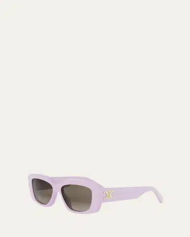 Celine Triomphe Acetate Square Sunglasses | Thumbnail 2 Celine Triomphe Acetate Square Sunglasses | Thumbnail 2