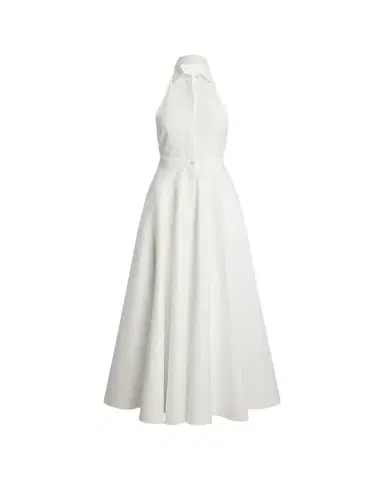Ralph Lauren Collection Eldred Cotton Piqué Maxi Shirtdress | Thumbnail 1 Ralph Lauren Collection Eldred Cotton Piqué Maxi Shirtdress | Thumbnail 1