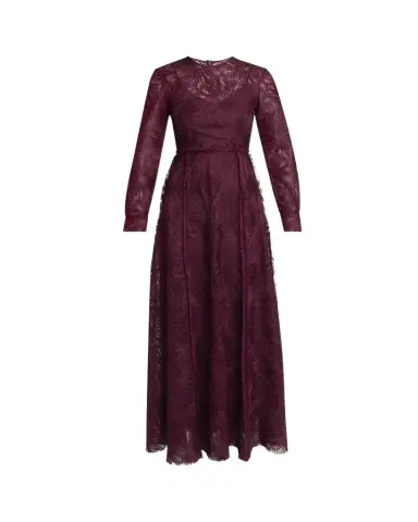 Erdem Long-Sleeve Lace Gown | Thumbnail 1 Erdem Long-Sleeve Lace Gown | Thumbnail 1