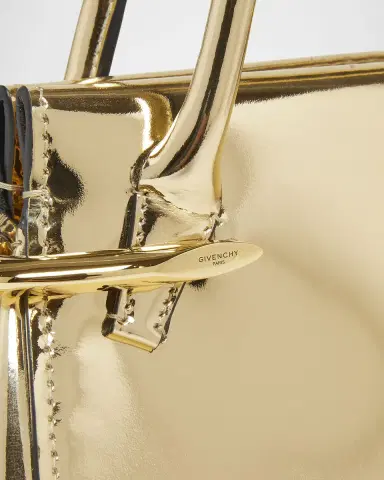 Givenchy Pinch Mini Shoulder Bag in Metallic Leather | Thumbnail 5 Givenchy Pinch Mini Shoulder Bag in Metallic Leather | Thumbnail 5