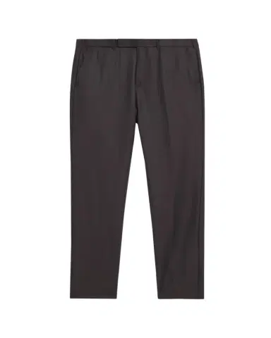 ZEGNA Men's Trofeo Wool Straight Fit Flat-Front Pants | Thumbnail 1 ZEGNA Men's Trofeo Wool Straight Fit Flat-Front Pants | Thumbnail 1