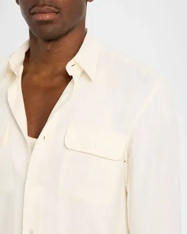 Ralph Lauren Purple Label Silk-Linen Shirt | Thumbnail 9 Ralph Lauren Purple Label Silk-Linen Shirt | Thumbnail 9