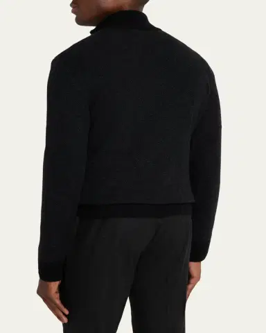 Ralph Lauren Purple Label Birdseye Cashmere Quarter-Zip Sweater | Thumbnail 3 Ralph Lauren Purple Label Birdseye Cashmere Quarter-Zip Sweater | Thumbnail 3