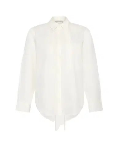 St. Agni Long-Sleeve Tie-Back Shirt | Thumbnail 1 St. Agni Long-Sleeve Tie-Back Shirt | Thumbnail 1