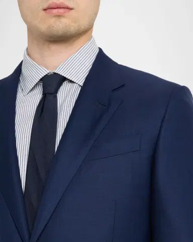 ZEGNA Men 's Micro-Plaid Wool Suit | Thumbnail 5 ZEGNA Men 's Micro-Plaid Wool Suit | Thumbnail 5