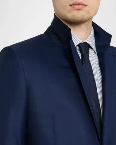 ZEGNA Men 's Micro-Plaid Wool Suit | Thumbnail 7 ZEGNA Men 's Micro-Plaid Wool Suit | Thumbnail 7