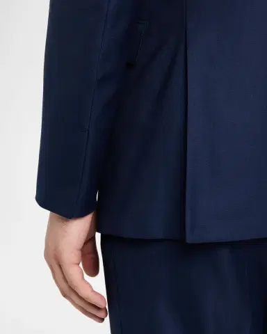 ZEGNA Men 's Micro-Plaid Wool Suit | Thumbnail 8 ZEGNA Men 's Micro-Plaid Wool Suit | Thumbnail 8