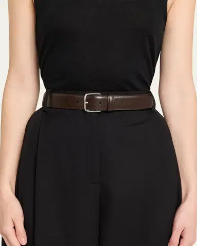 The Row Maxi Classic Leather Belt | Thumbnail 2 The Row Maxi Classic Leather Belt | Thumbnail 2