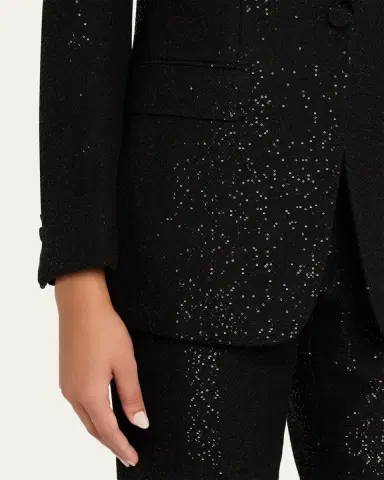 Tom Ford Sequined Single-Breasted Blazer Jacket | Thumbnail 5 Tom Ford Sequined Single-Breasted Blazer Jacket | Thumbnail 5