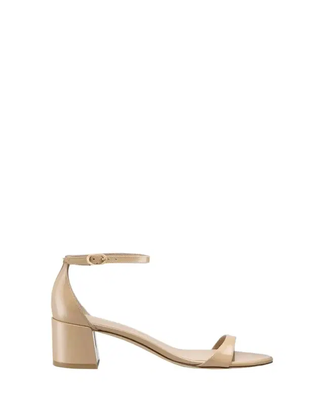 Nudist Patent Ankle-Wrap Low Sandals Nudist Patent Ankle-Wrap Low Sandals