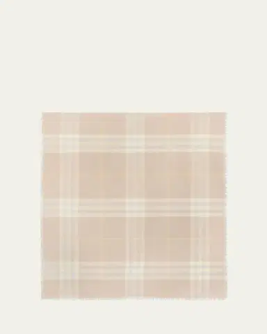 Burberry Giant Check Wool Scarf | Thumbnail 4 Burberry Giant Check Wool Scarf | Thumbnail 4