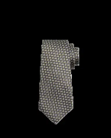 Kiton Men's Abstract Woven Silk 7-Fold Tie | Thumbnail 2 Kiton Men's Abstract Woven Silk 7-Fold Tie | Thumbnail 2