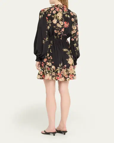 Sea Jolie Floral Long-Sleeve Mini Dress | Thumbnail 3 Sea Jolie Floral Long-Sleeve Mini Dress | Thumbnail 3