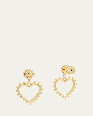 Anabel Aram Jewelry Heart Drop Earrings | Thumbnail 3 Anabel Aram Jewelry Heart Drop Earrings | Thumbnail 3