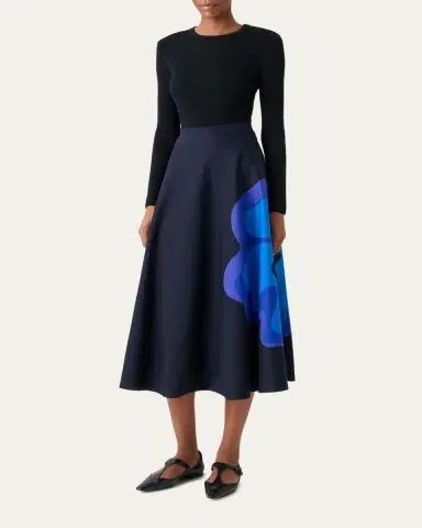 Akris punto Back-Cutout Rib Knit Crewneck Sweater | Thumbnail 2 Akris punto Back-Cutout Rib Knit Crewneck Sweater | Thumbnail 2